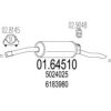 MTS 01.64510 End Silencer